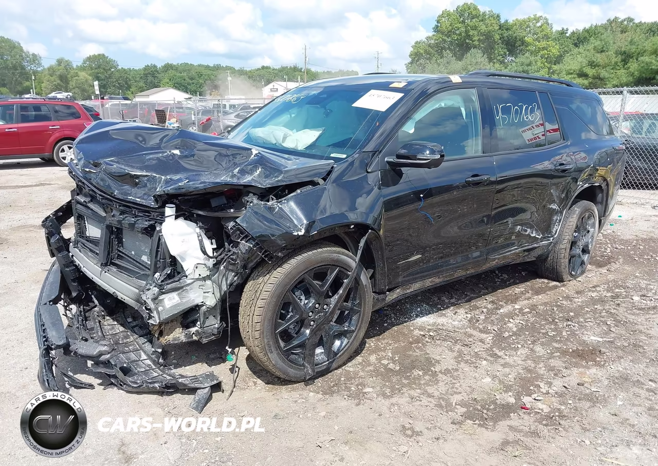 2025 Chevrolet Traverse Fwd Rs VIN:1GNERLRS2SJ301455 - 2