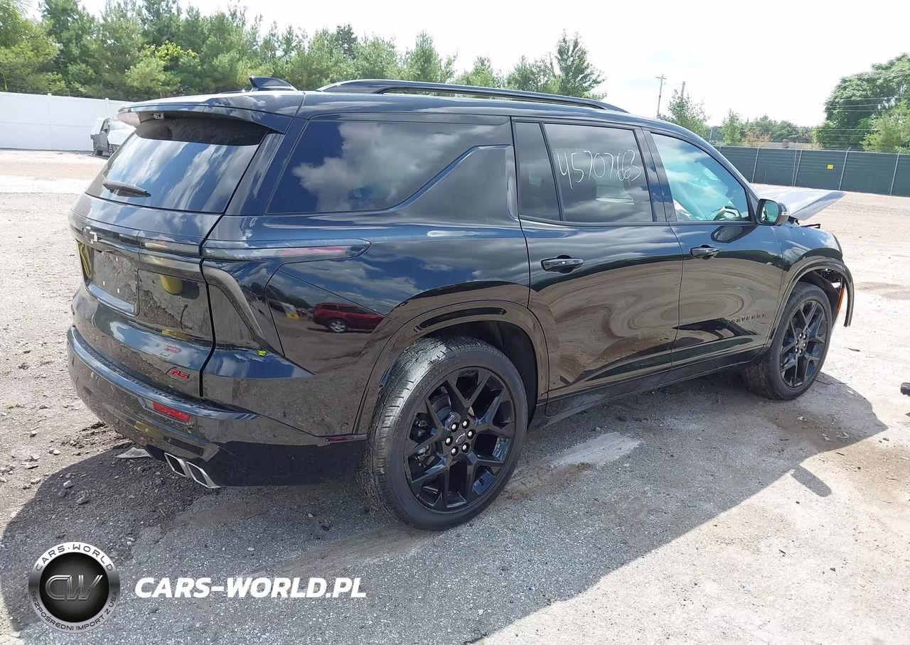 2025 Chevrolet Traverse Fwd Rs VIN:1GNERLRS2SJ301455 - 4