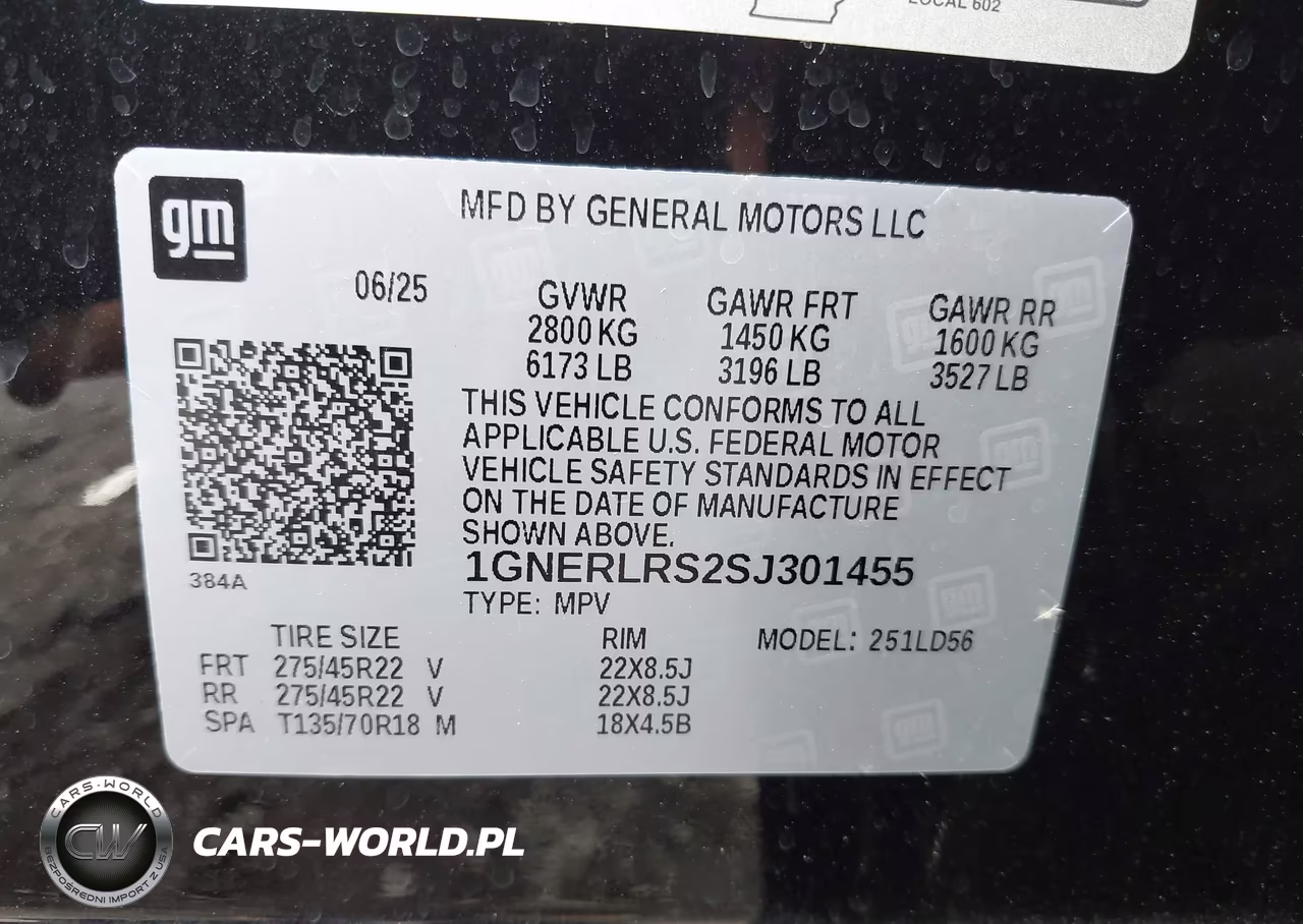 2025 Chevrolet Traverse Fwd Rs VIN:1GNERLRS2SJ301455 - 9