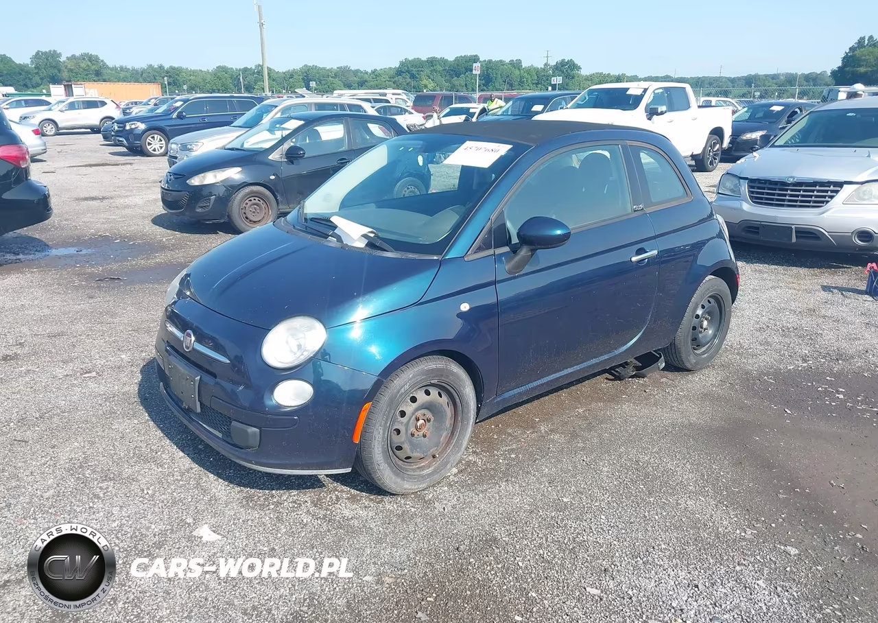2013 Fiat 500C Pop VIN:3C3CFFDRXDT689033 - 2