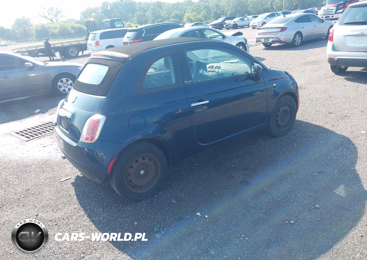 2013 Fiat 500C Pop VIN:3C3CFFDRXDT689033 - 4
