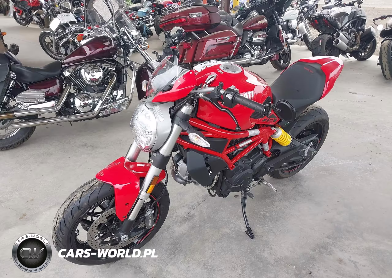 2020 Ducati Monster 797+ VIN:ML0MADBM4LT004030 - 2