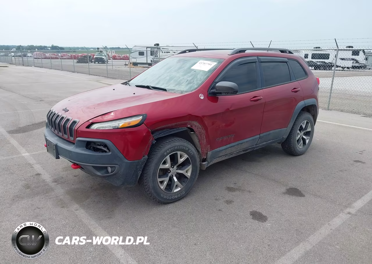 2015 Jeep Cherokee Trailhawk VIN:1C4PJMBB9FW771869 - 2