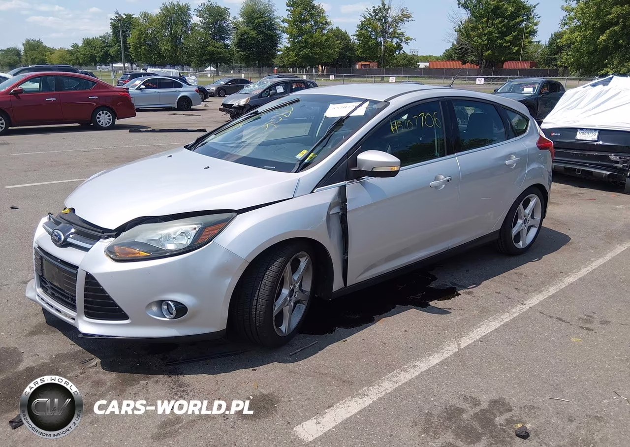 2014 Ford Focus Titanium VIN:1FADP3N26EL146830 - 2