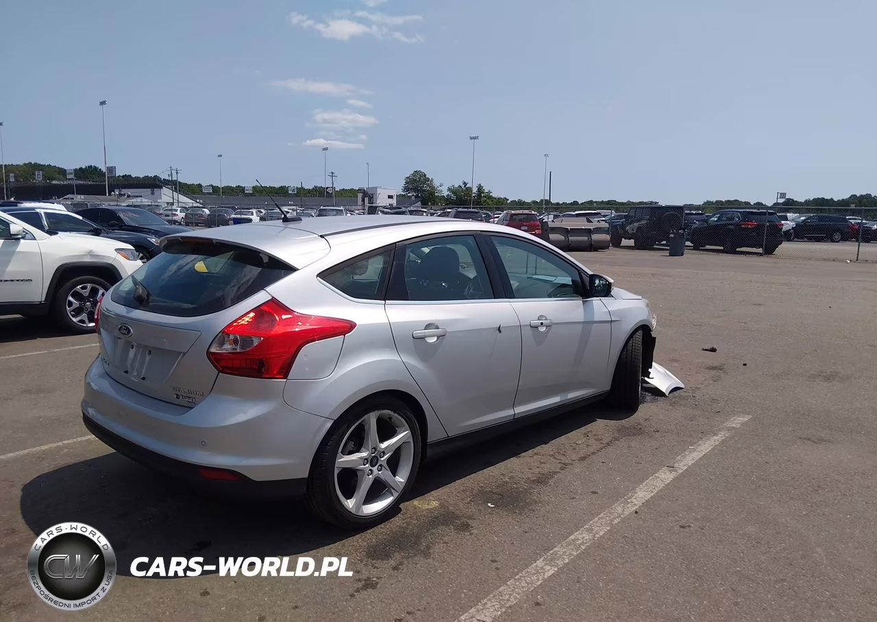 2014 Ford Focus Titanium VIN:1FADP3N26EL146830 - 4