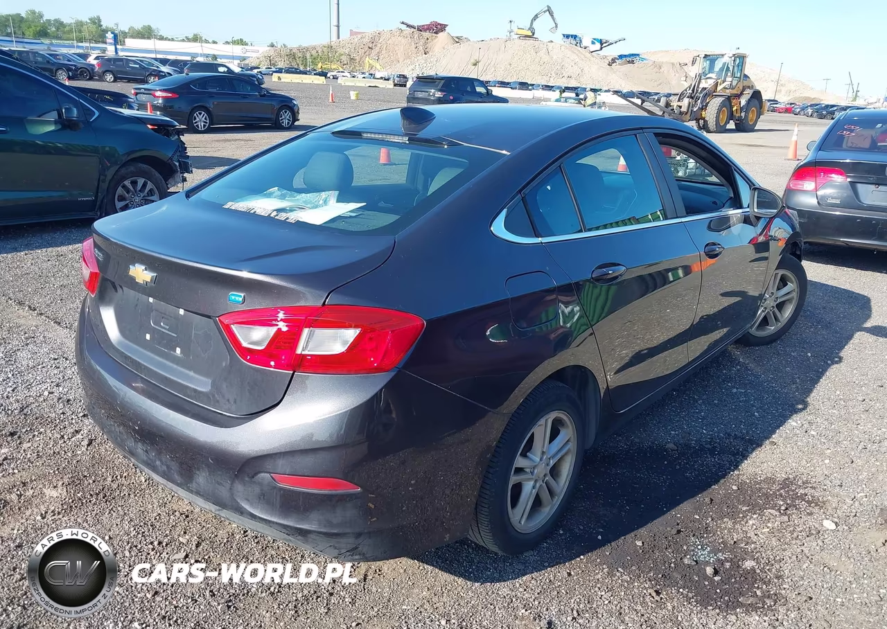 2017 Chevrolet Cruze Lt Auto VIN:1G1BH5SE3H7263456 - 4
