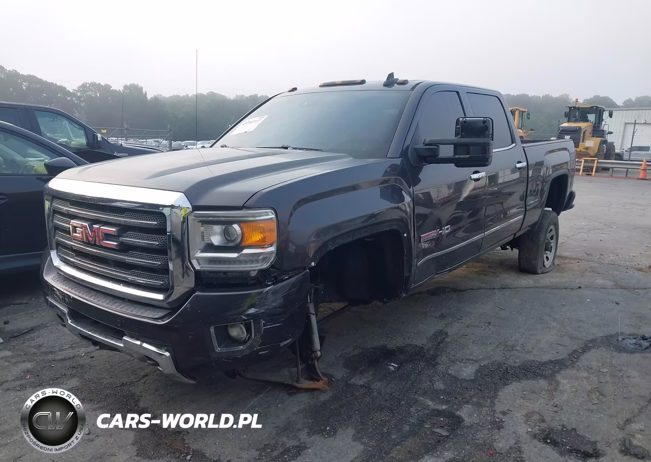 2015 GMC Sierra 2500Hd Available Wifi Slt VIN:1GT12ZE85FF553900 - 2