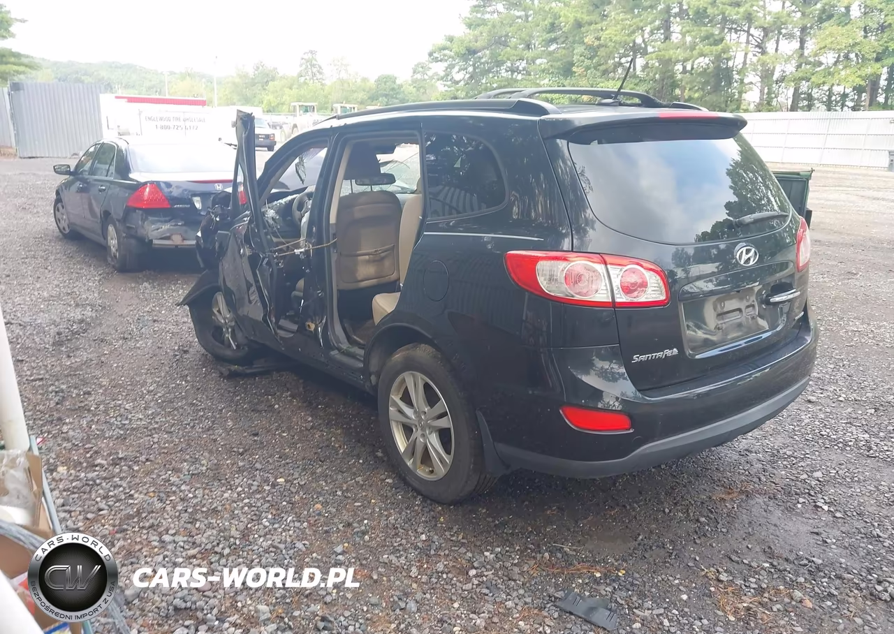 2012 Hyundai Santa Fe Limited V6 VIN:5XYZKDAG7CG154434 - 3