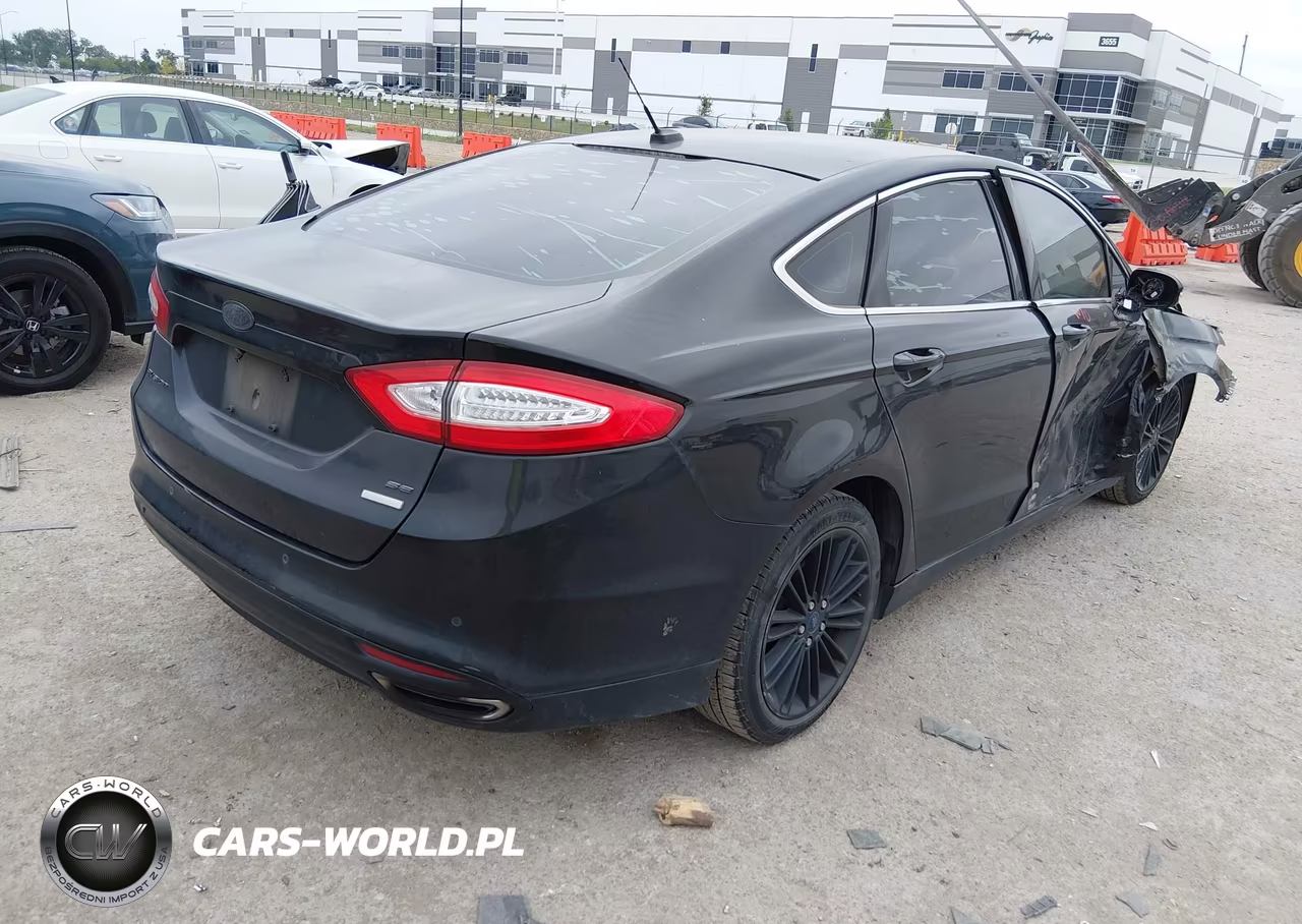 2016 Ford Fusion Se VIN:3FA6P0H99GR365608 - 4