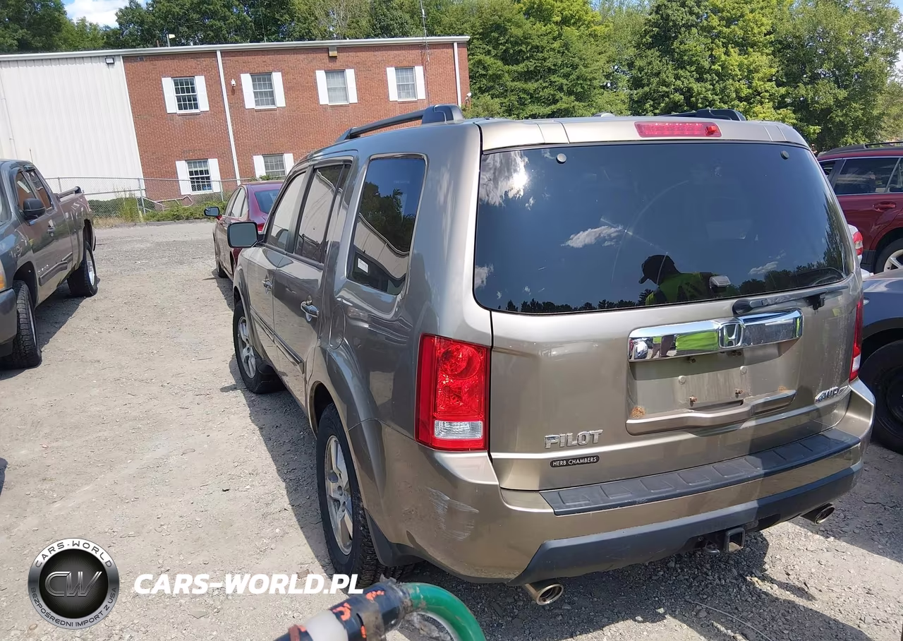 2010 Honda Pilot Ex-L VIN:5FNYF4H53AB039631 - 3