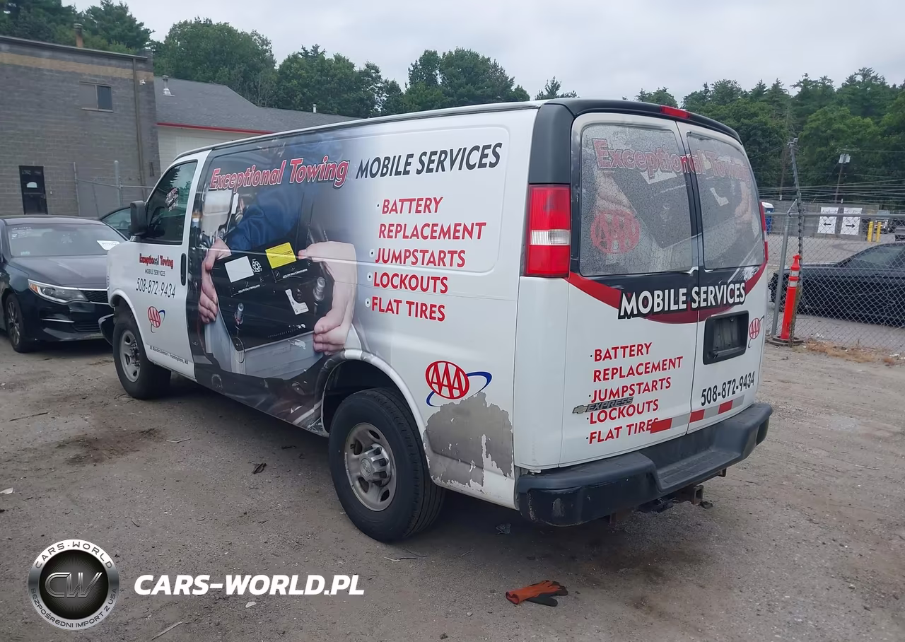 2018 Chevrolet Express 2500 Work Van VIN:1GCWGAFG3J1209356 - 3