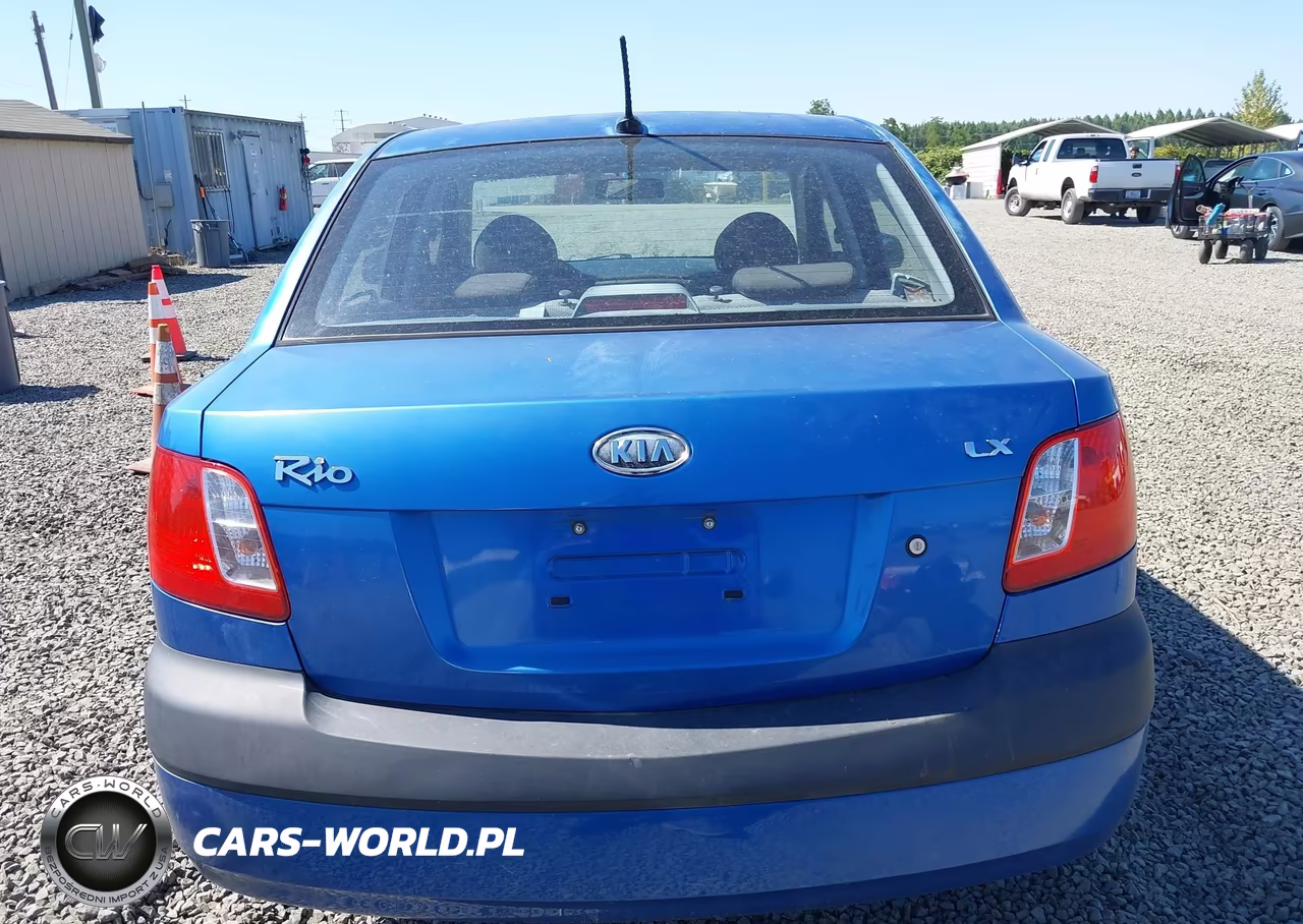2009 Kia Rio Lx VIN:KNADE223896516166 - 17