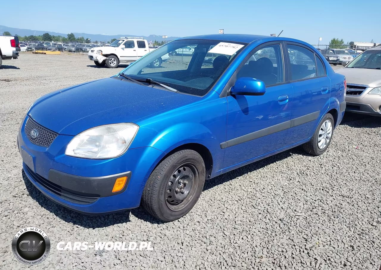 2009 Kia Rio Lx VIN:KNADE223896516166 - 2