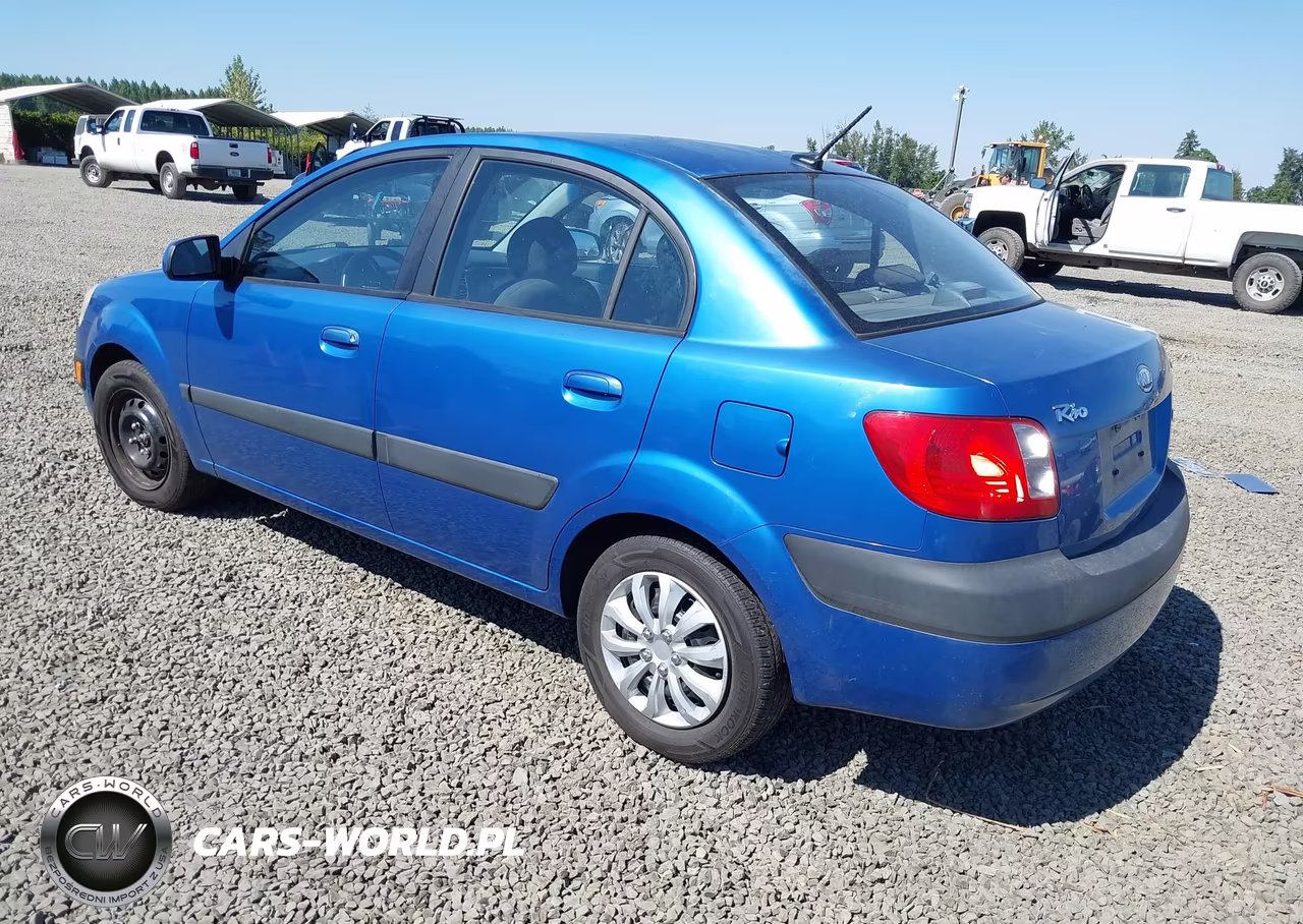 2009 Kia Rio Lx VIN:KNADE223896516166 - 3