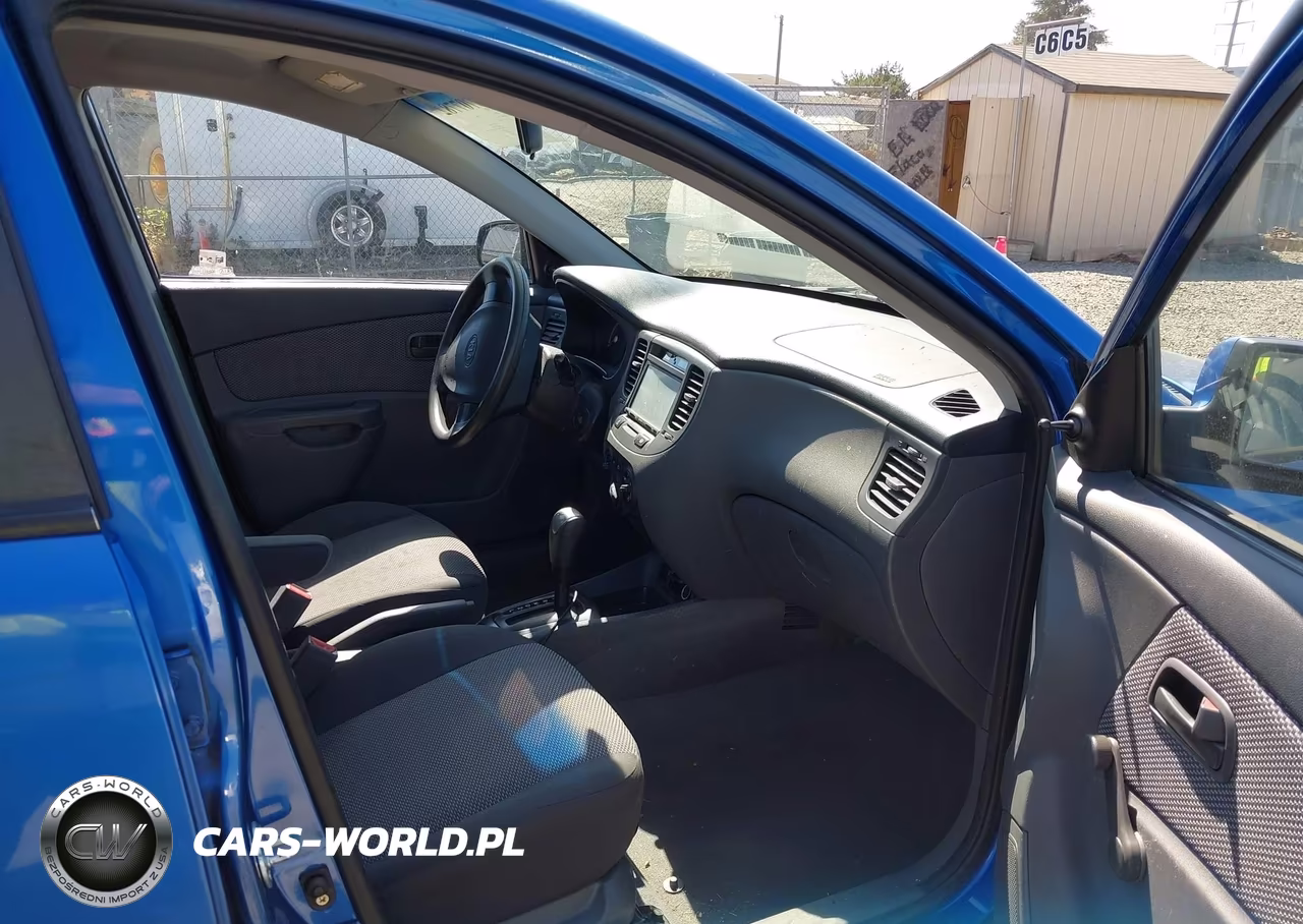 2009 Kia Rio Lx VIN:KNADE223896516166 - 5
