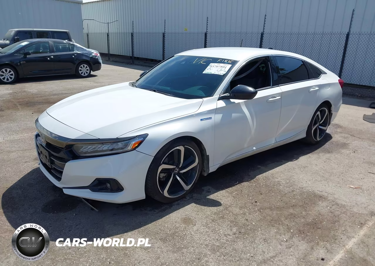 2022 Honda Accord Hybrid Sport VIN:1HGCV3F21NA030510 - 2