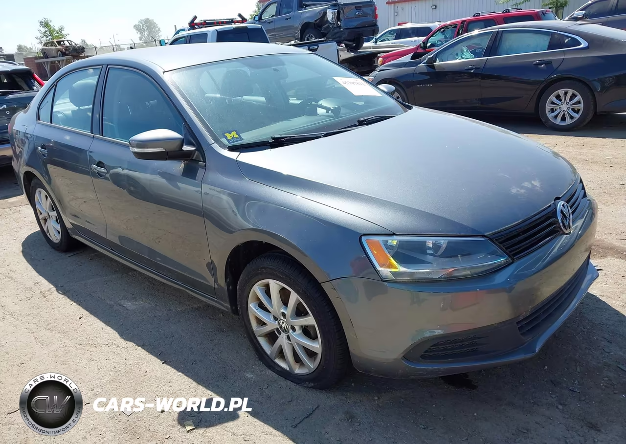2012 Volkswagen Jetta 2.5L Se VIN:3VWDX7AJ1CM468783 - 1