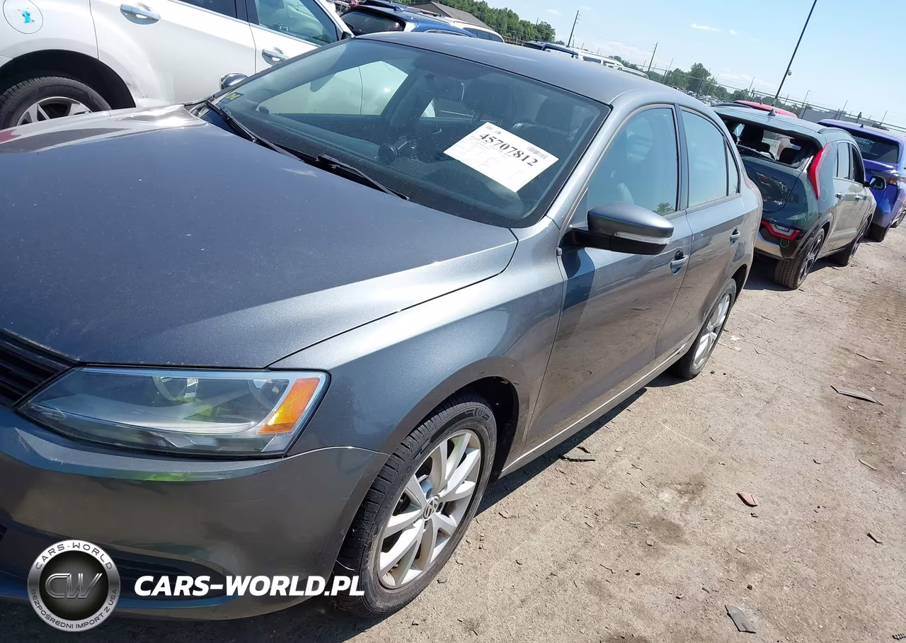 2012 Volkswagen Jetta 2.5L Se VIN:3VWDX7AJ1CM468783 - 2