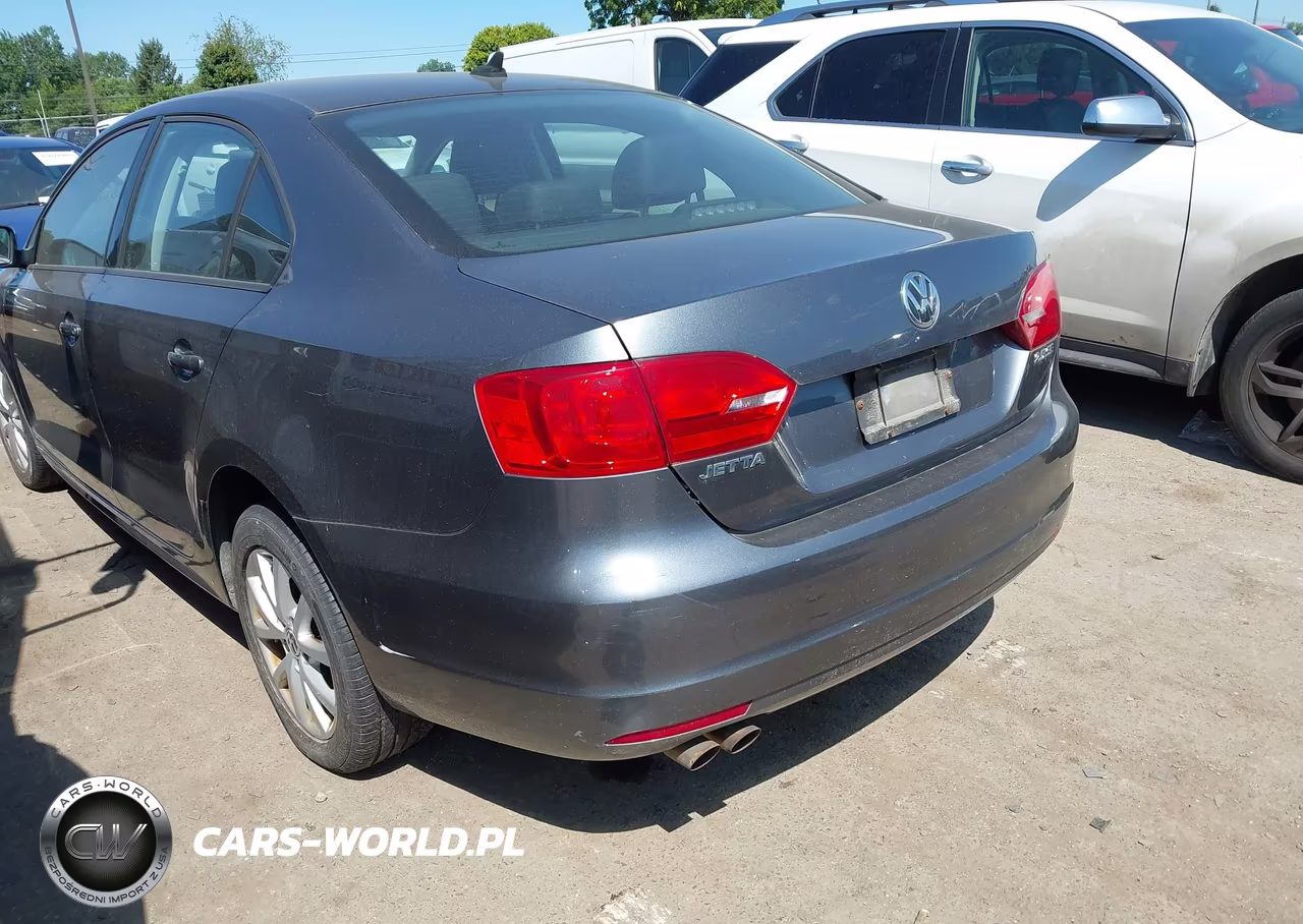 2012 Volkswagen Jetta 2.5L Se VIN:3VWDX7AJ1CM468783 - 3