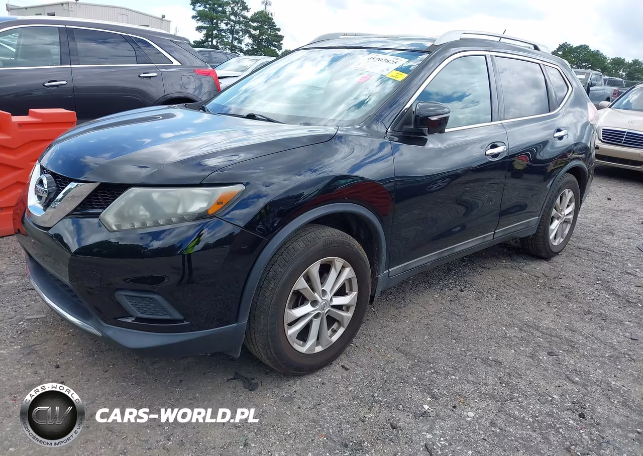 2015 Nissan Rogue Sv VIN:5N1AT2MT8FC885675 - 2