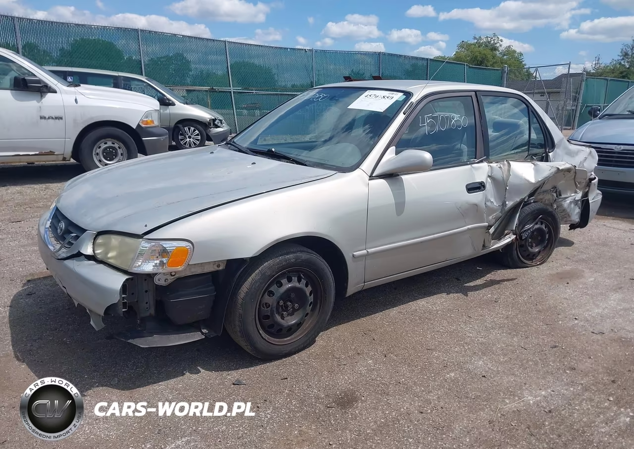 2002 Toyota Corolla Le VIN:2T1BR12E72C562936 - 2
