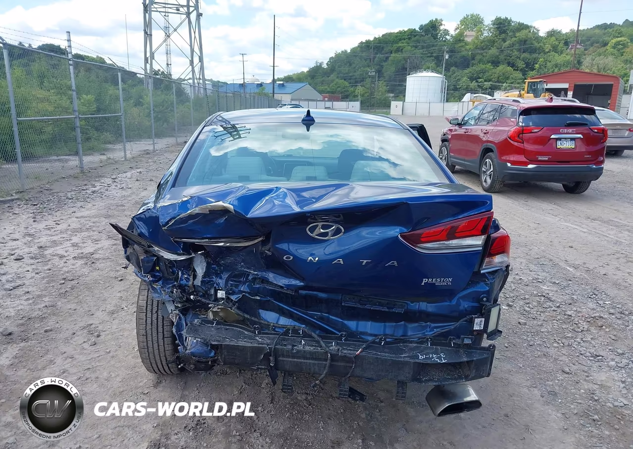 2019 Hyundai Sonata Se VIN:5NPE24AFXKH786681 - 17