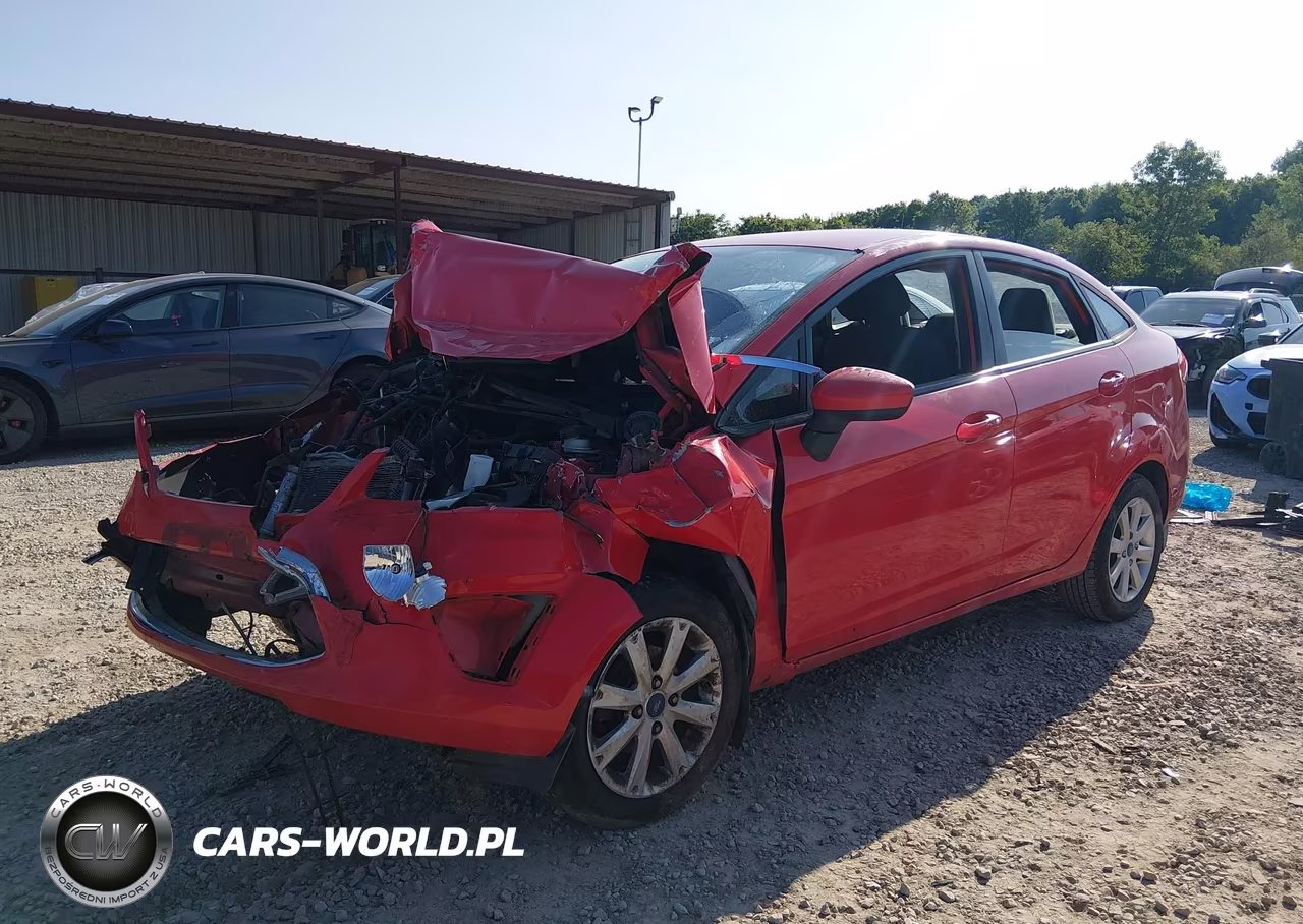 2012 Ford Fiesta Se VIN:3FADP4BJ7CM102266 - 2