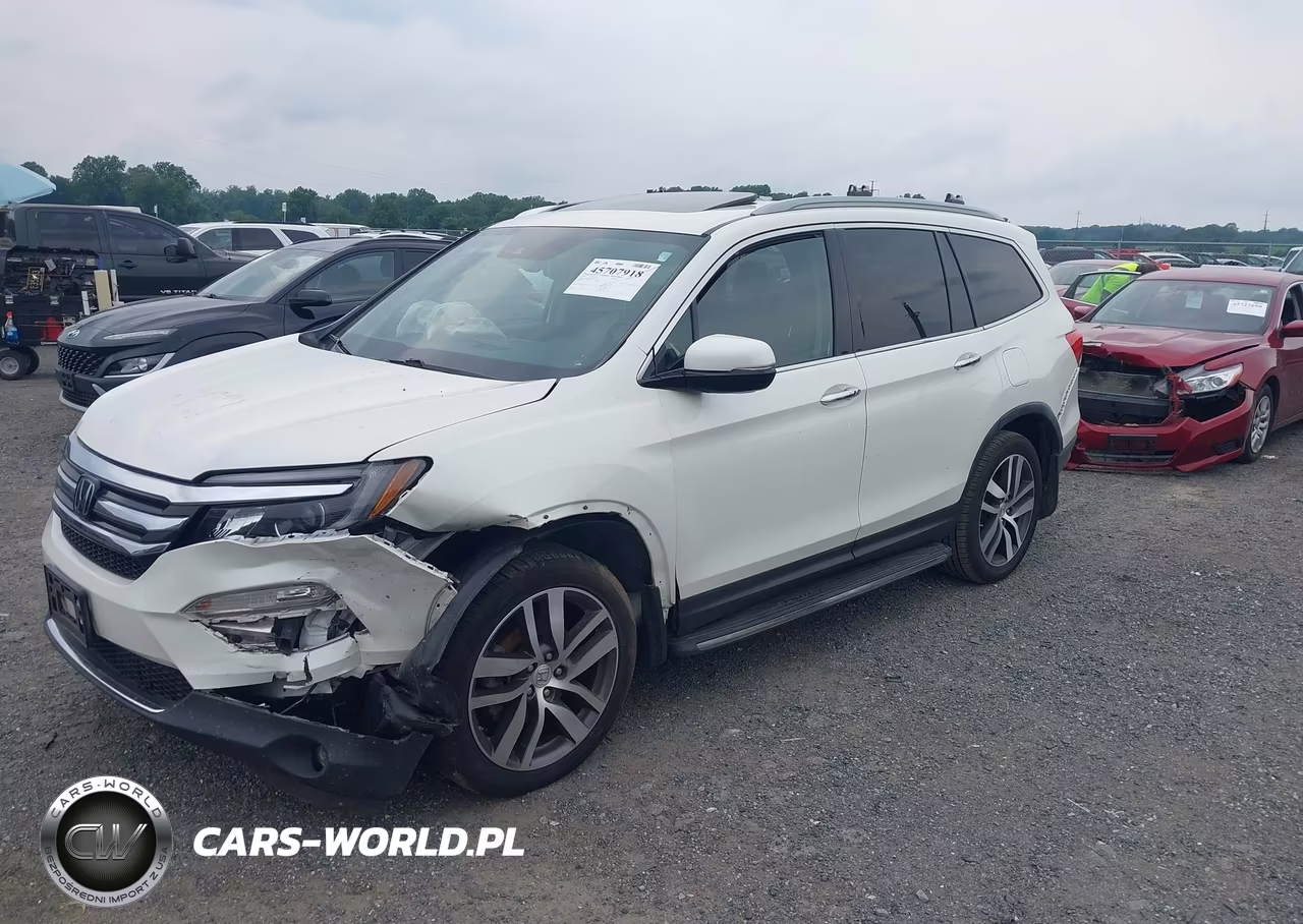 2016 Honda Pilot Elite VIN:5FNYF6H0XGB115404 - 2