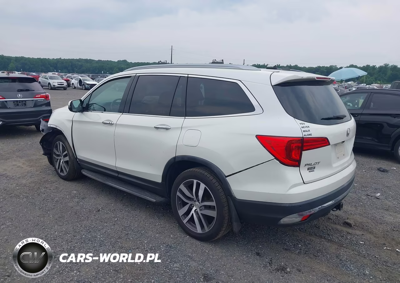 2016 Honda Pilot Elite VIN:5FNYF6H0XGB115404 - 3