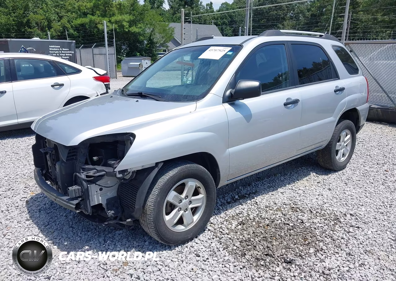 2009 Kia Sportage Lx V6 VIN:KNDJE723797590255 - 2