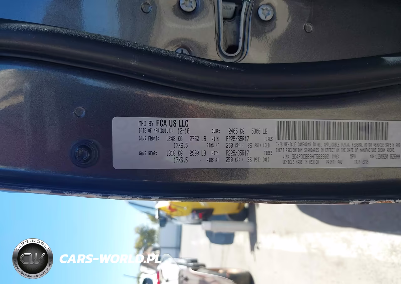 2017 Dodge Journey Sxt VIN:3C4PDCBB9HT569902 - 9