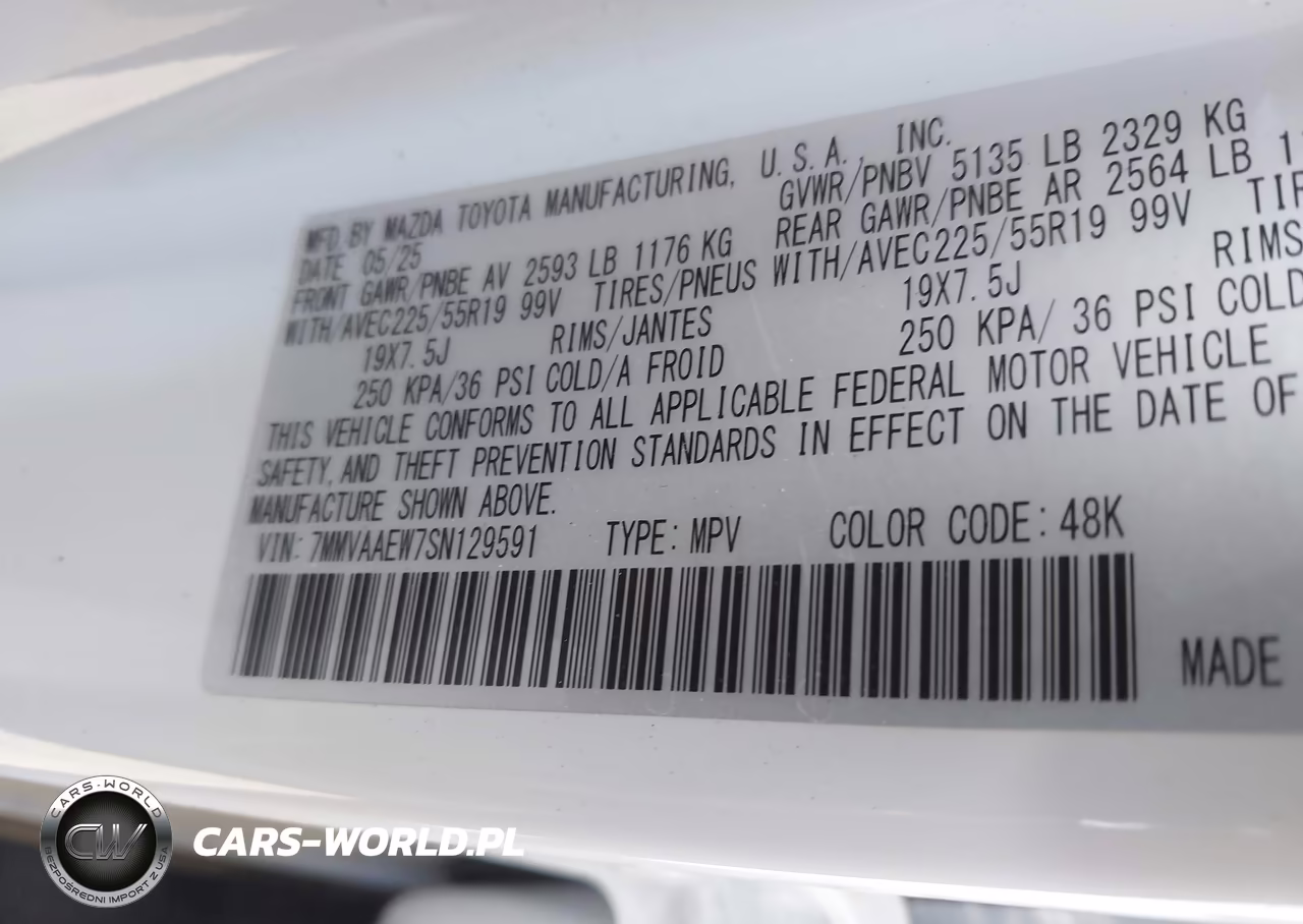 2025 Mazda Cx-50 Hybrid Premium Plus Package VIN:7MMVAAEW7SN129591 - 9