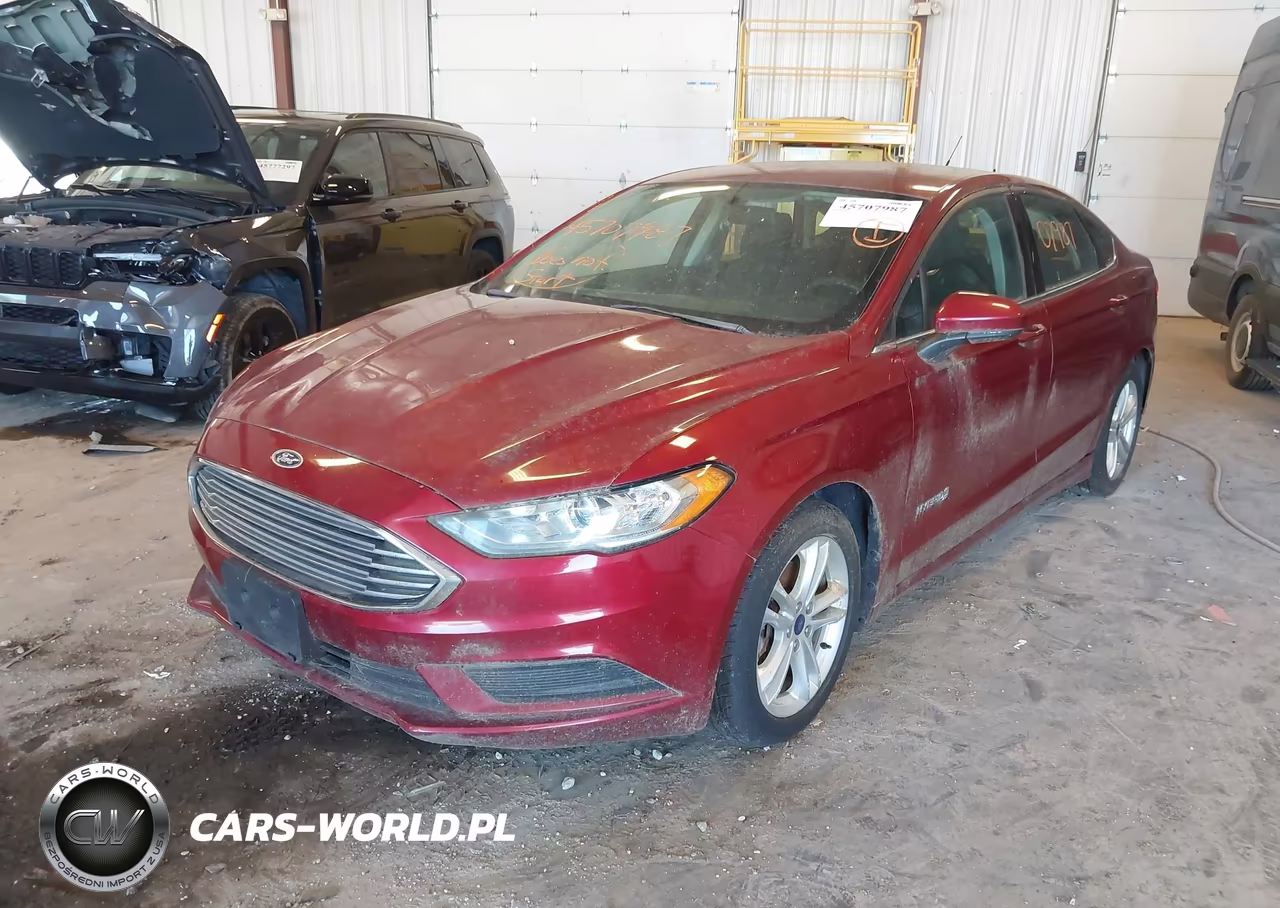 2018 Ford Fusion Hybrid Se VIN:3FA6P0LU7JR235443 - 2