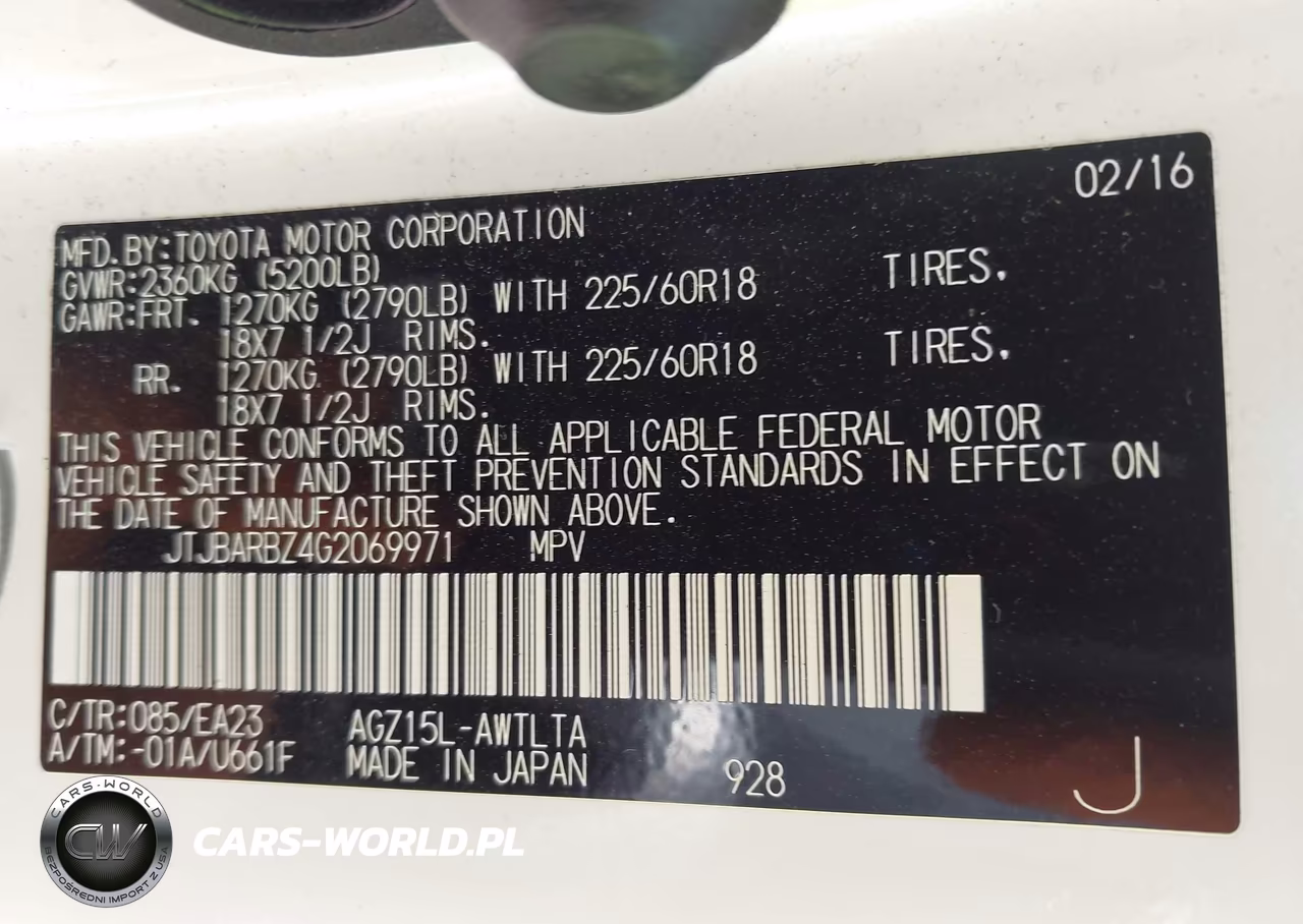 2016 Lexus Nx 200T VIN:JTJBARBZ4G2069971 - 9
