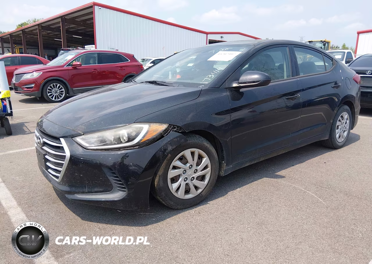 2017 Hyundai Elantra Se VIN:5NPD74LF7HH173419 - 2