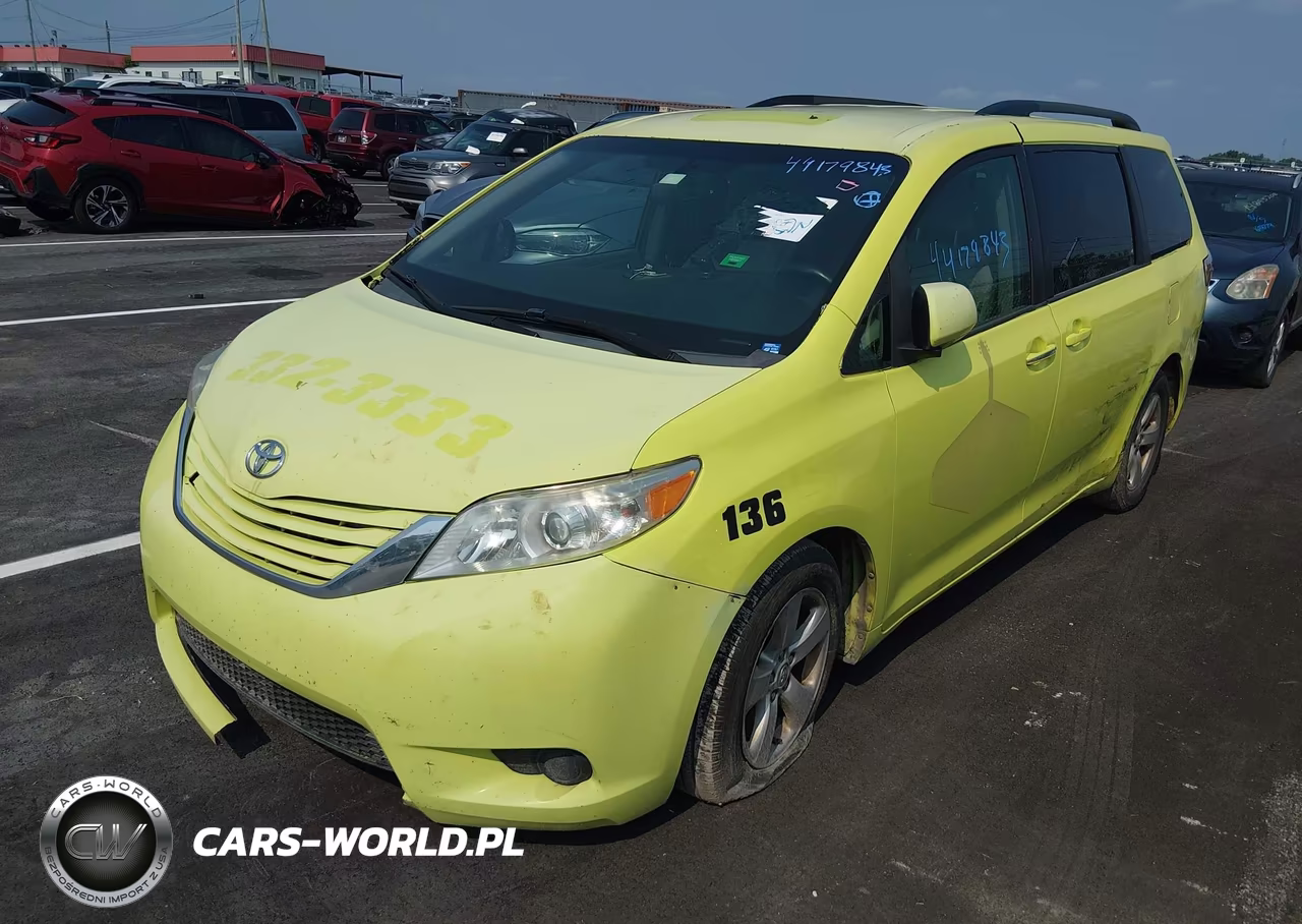 2015 Toyota Sienna Le 8 Passenger VIN:5TDKK3DC5FS644656 - 2