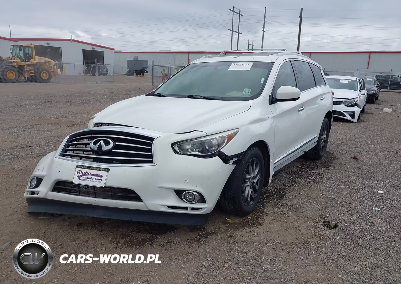 2013 Infiniti Jx35 VIN:5N1AL0MM6DC349009 - 2