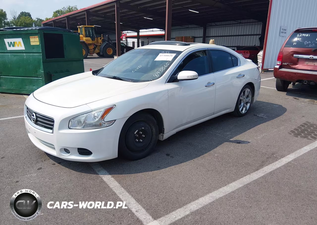 2012 Nissan Maxima 3.5 Sv VIN:1N4AA5AP8CC843365 - 2