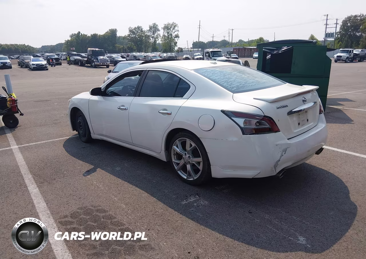 2012 Nissan Maxima 3.5 Sv VIN:1N4AA5AP8CC843365 - 3