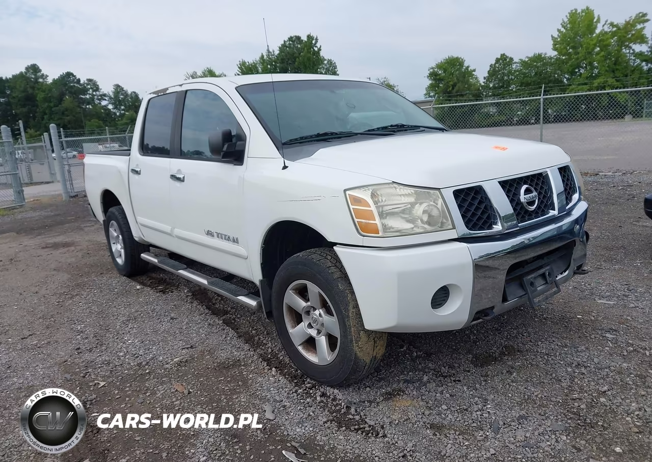 2006 Nissan Titan Se VIN:1N6BA07B96N554921 - 1