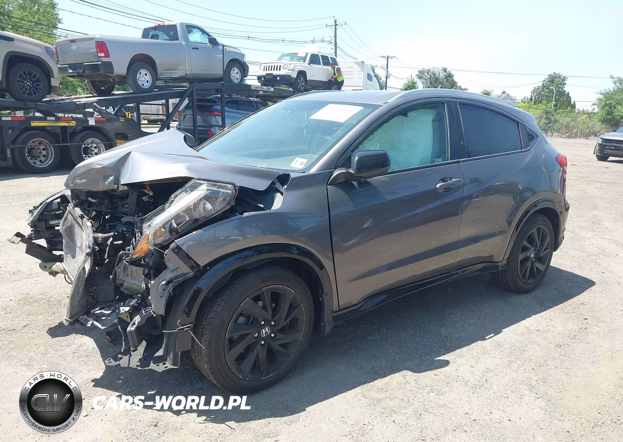 2021 Honda Hr-V Awd Sport VIN:3CZRU6H16MM740385 - 2