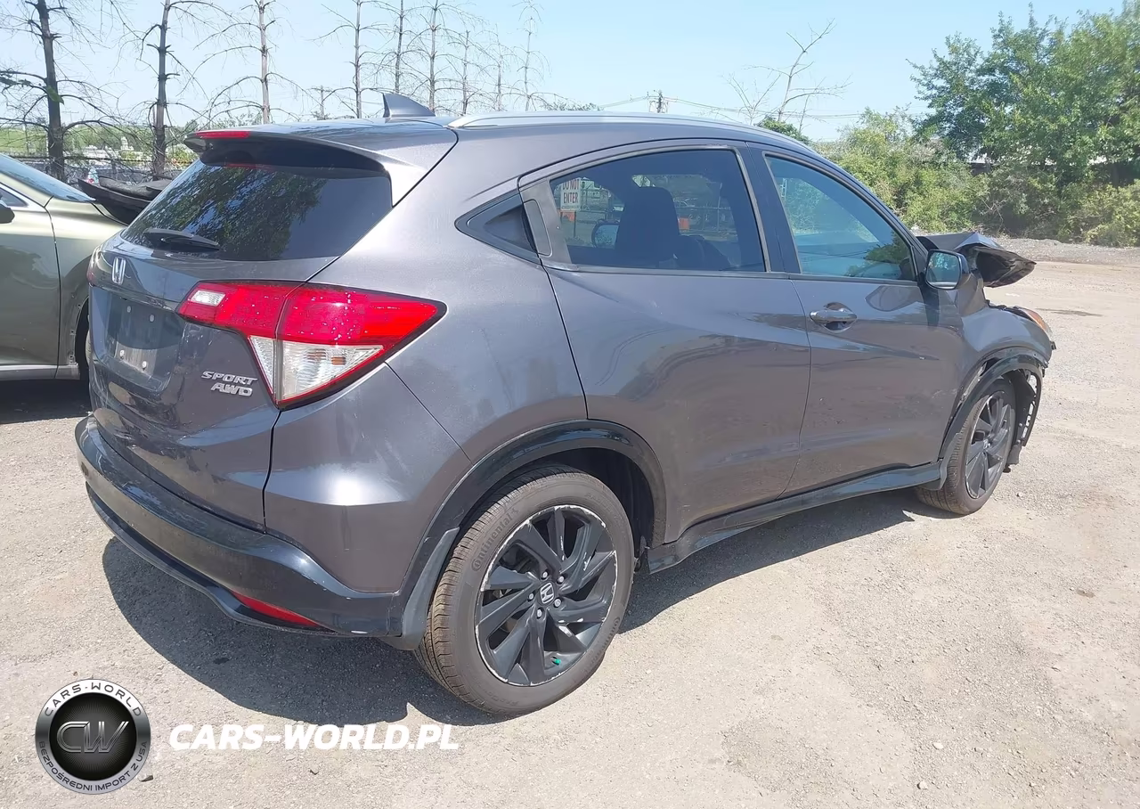 2021 Honda Hr-V Awd Sport VIN:3CZRU6H16MM740385 - 4