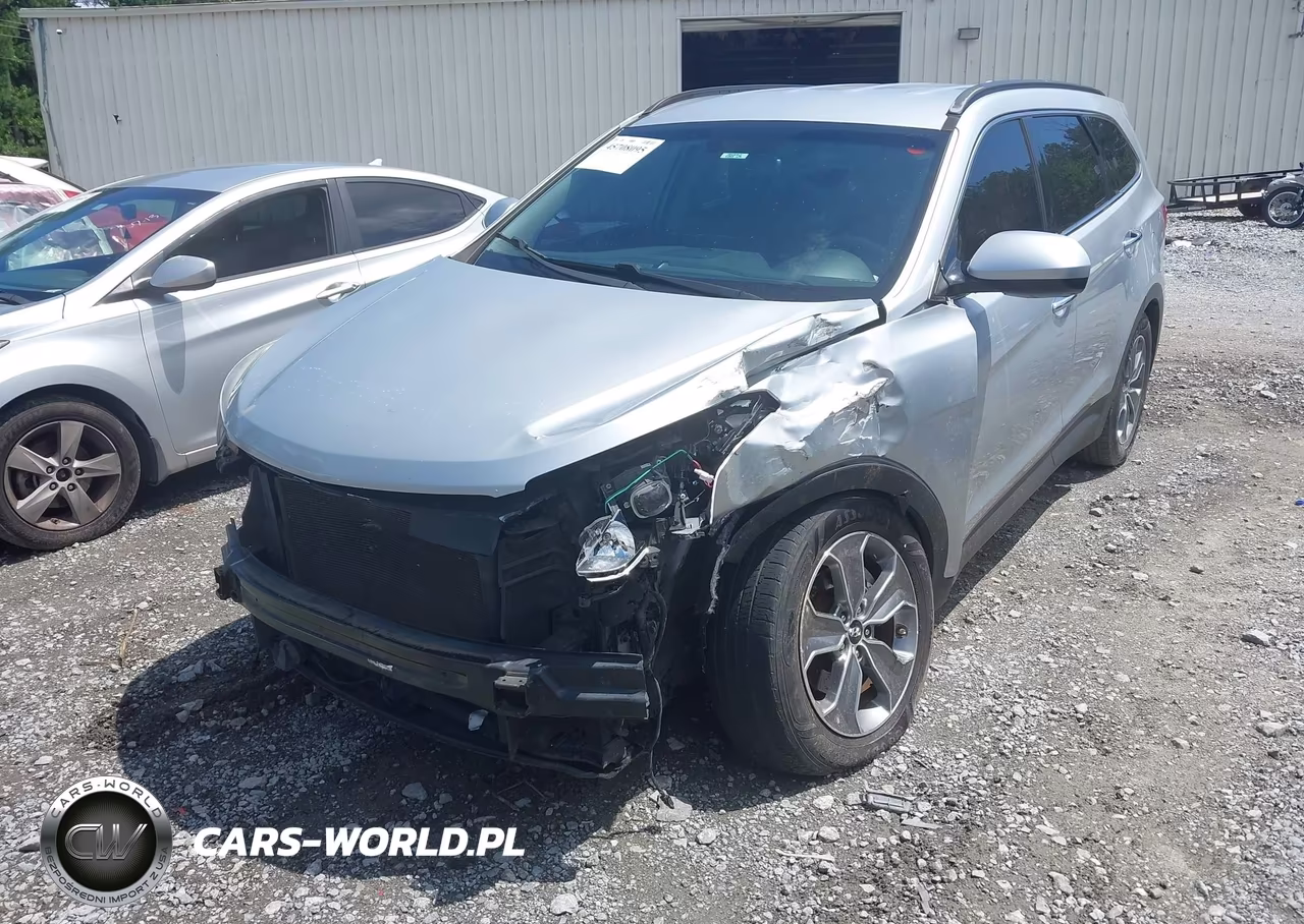 2016 Hyundai Santa Fe Se VIN:KM8SM4HF2GU162160 - 2