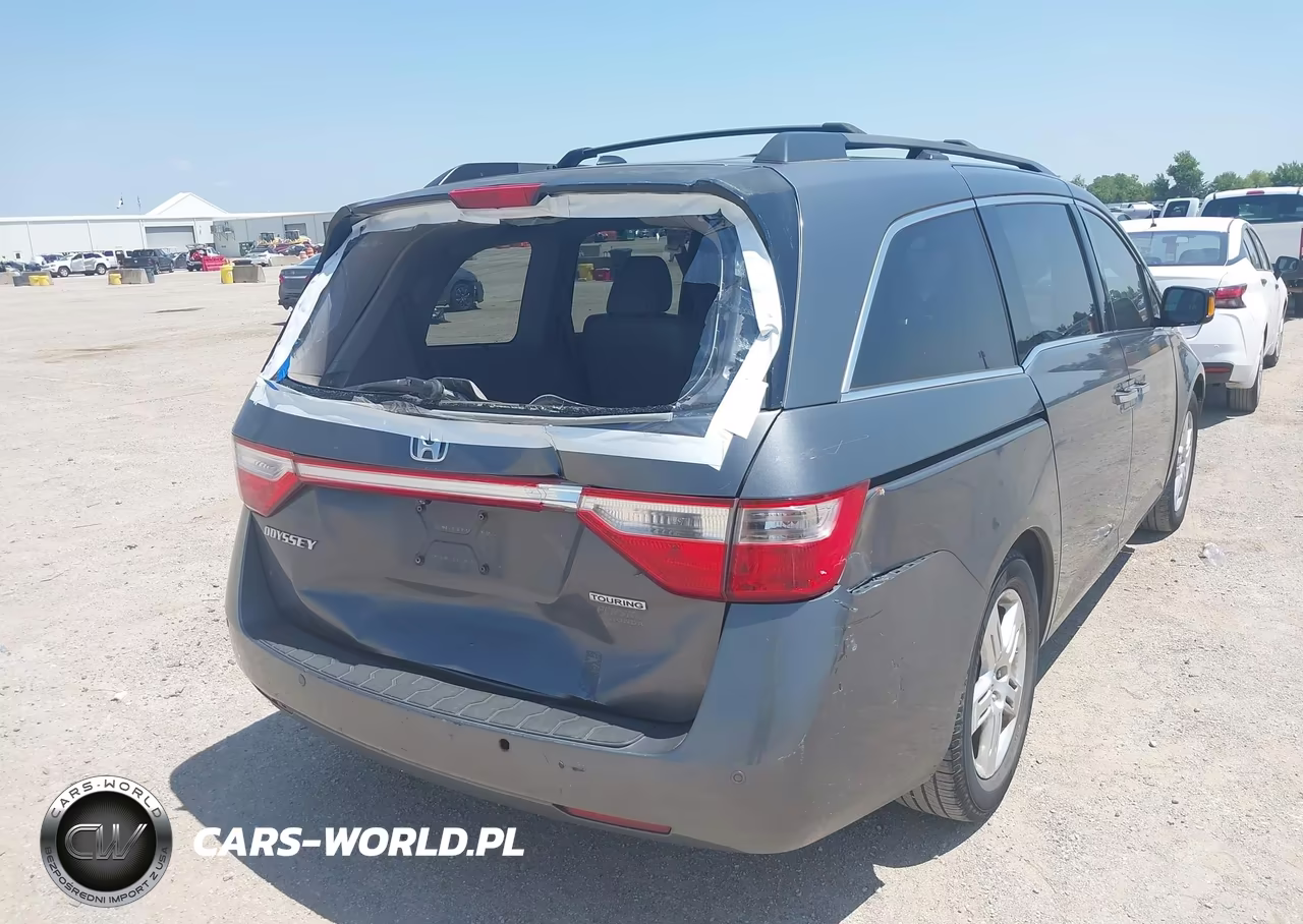2012 Honda Odyssey Touring-Touring Elite VIN:5FNRL5H98CB078577 - 4
