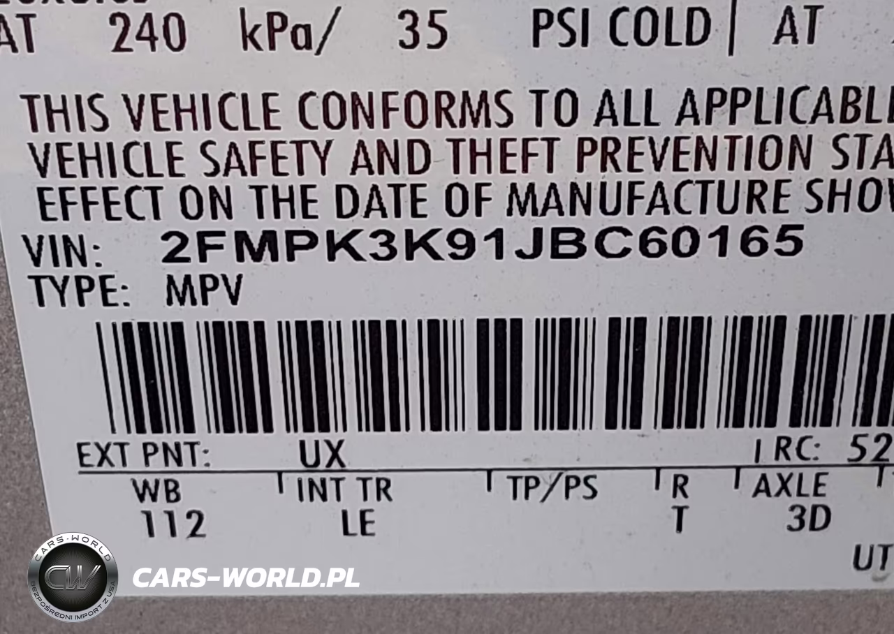 2018 Ford Edge Titanium VIN:2FMPK3K91JBC60165 - 9