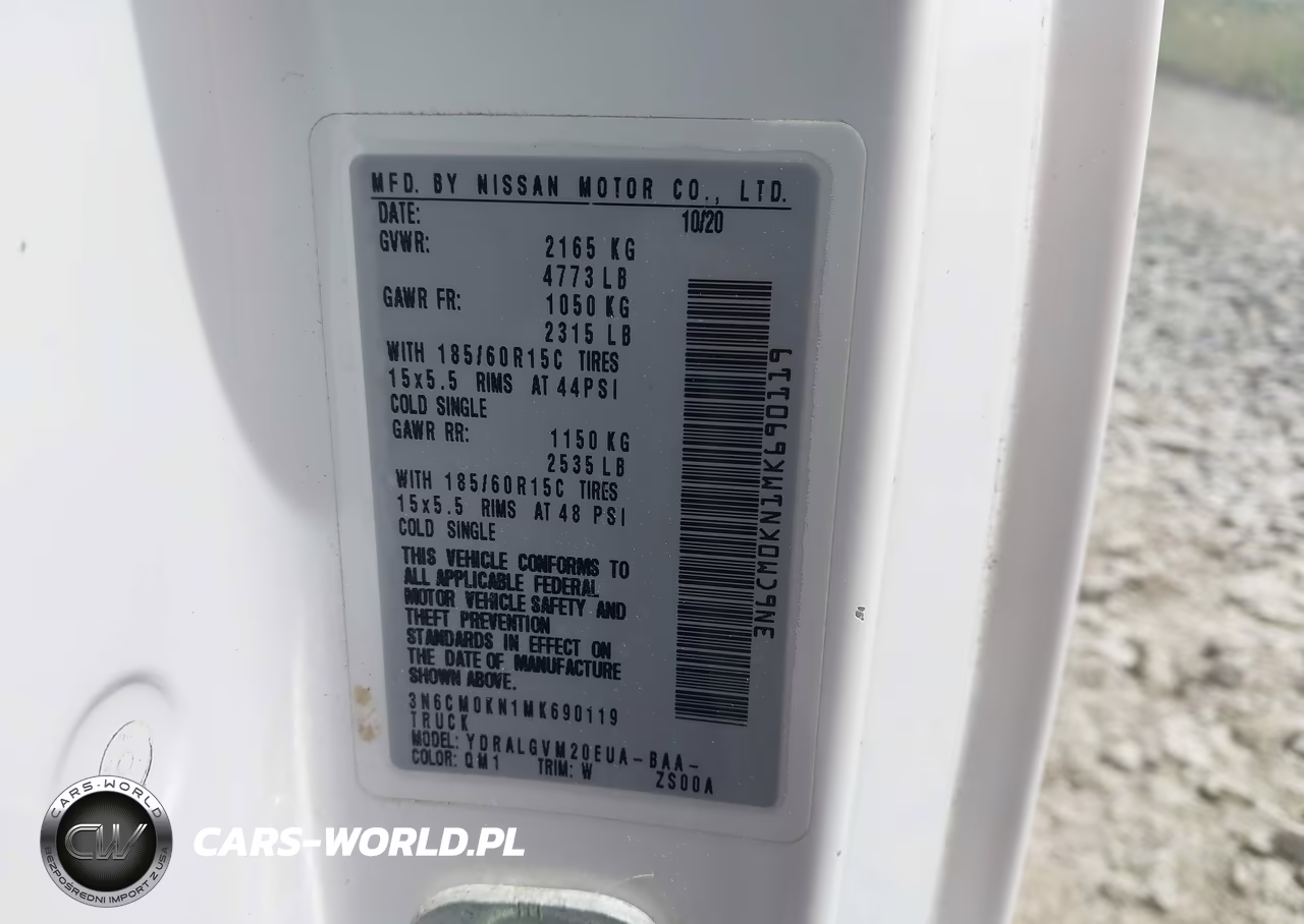 2021 Nissan Nv200 Cargo Sv Xtronic Cvt VIN:3N6CM0KN1MK690119 - 9