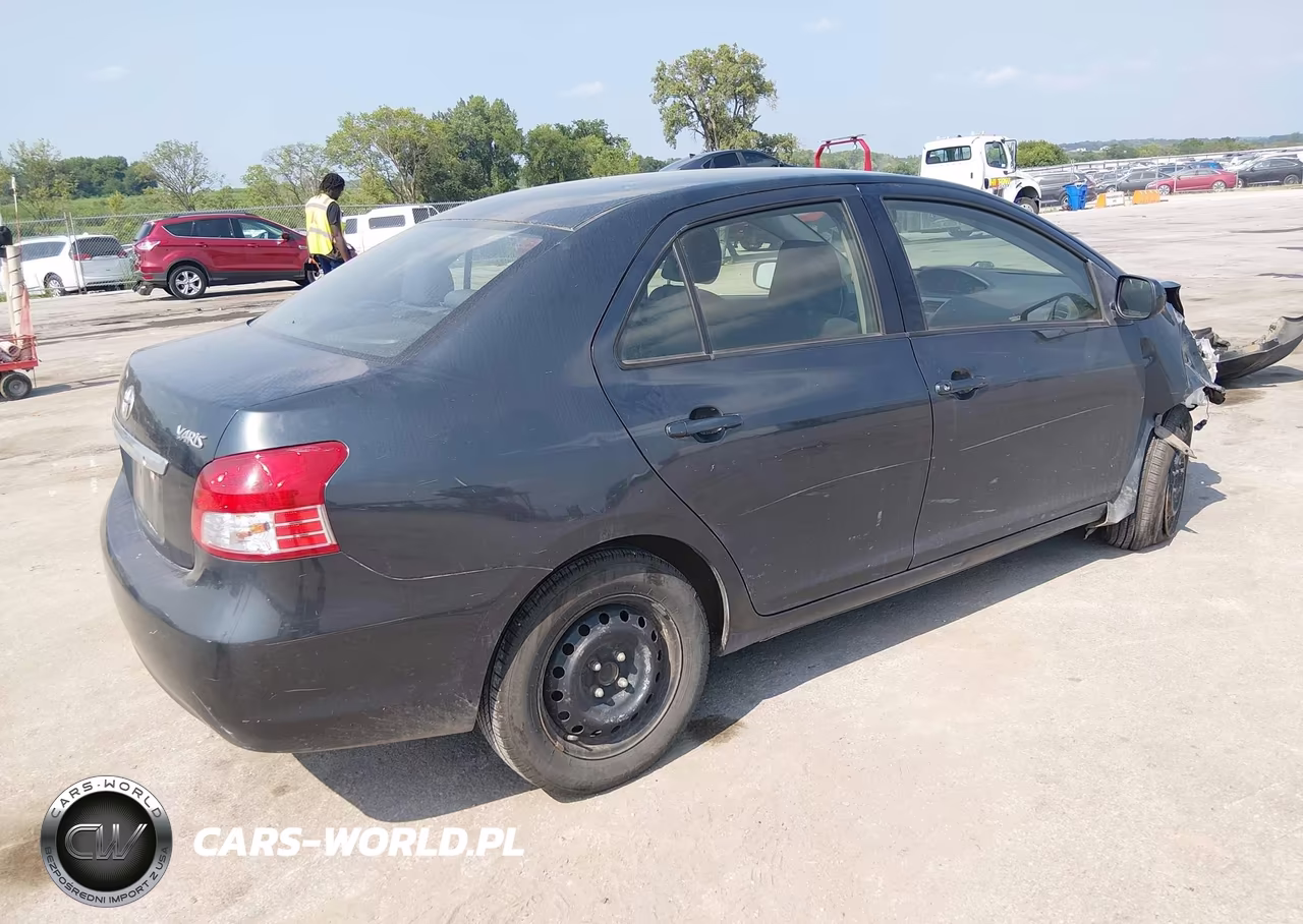 2012 Toyota Yaris VIN:JTDBT4K3XCL034481 - 4
