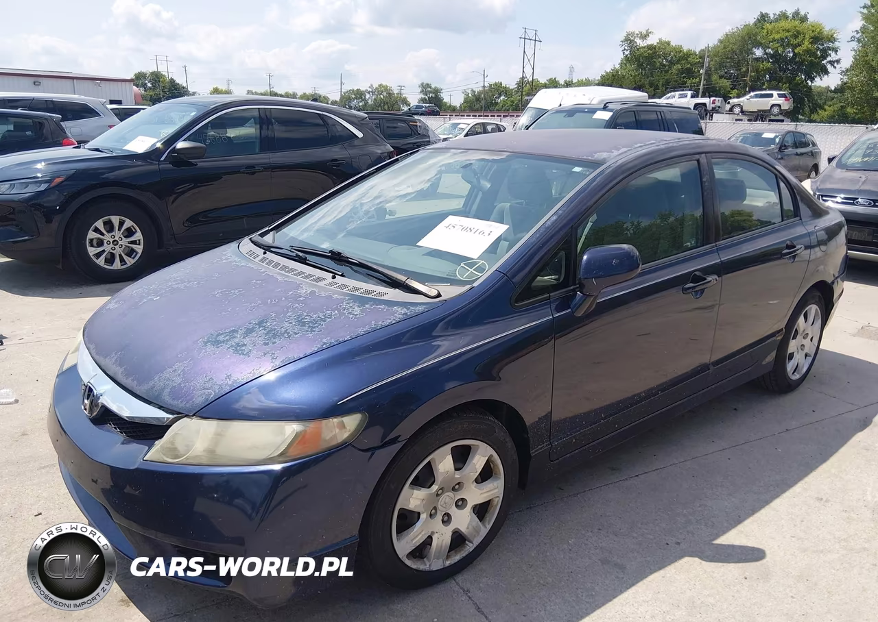 2010 Honda Civic Lx VIN:2HGFA1F59AH573347 - 2
