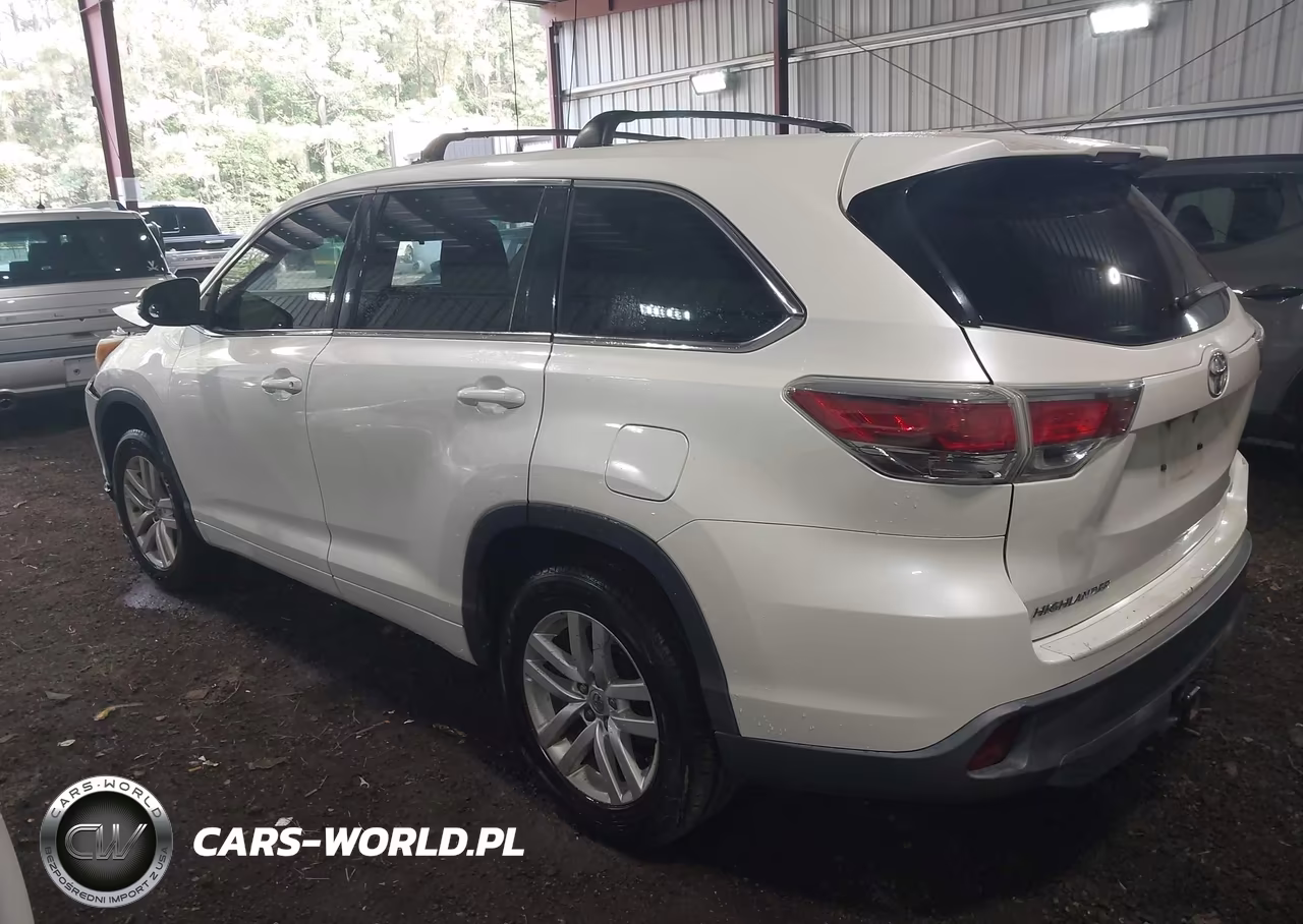 2014 Toyota Highlander Le VIN:5TDZARFH6ES006153 - 3