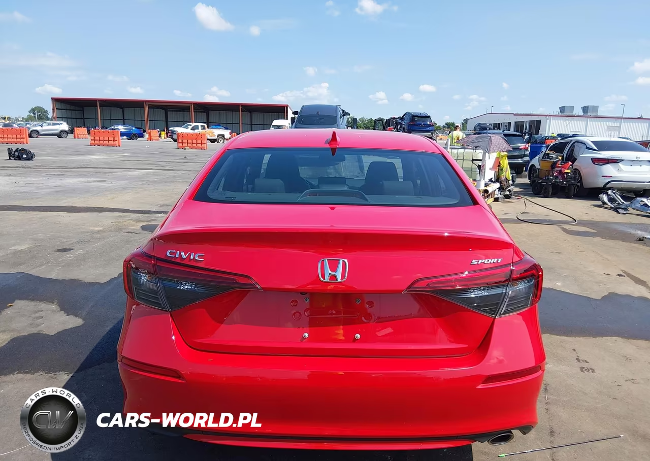2022 Honda Civic Sport VIN:2HGFE2F57NH596318 - 16